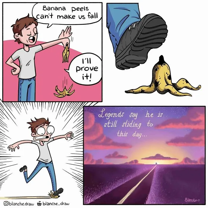 This Canadian Artist Creates Funny Comics That Might Surprise You With Their Unexpected Endings (24 New Pics)