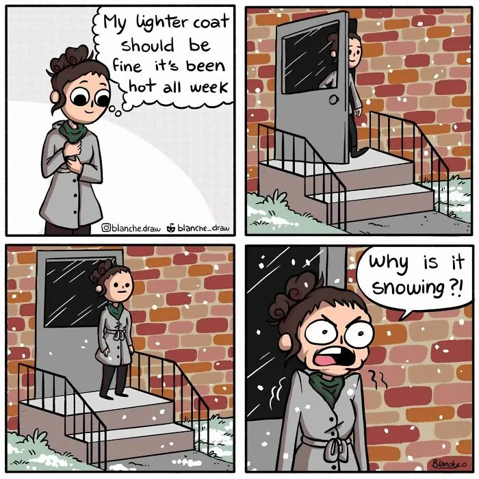 This Canadian Artist Creates Funny Comics That Might Surprise You With Their Unexpected Endings (24 New Pics)