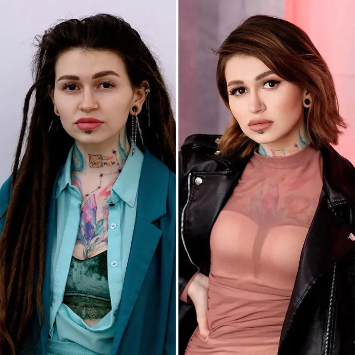 30 Transformaciones realizadas por este peluquero y su equipo, mostrando el poder de un buen estilista (nuevas fotos)