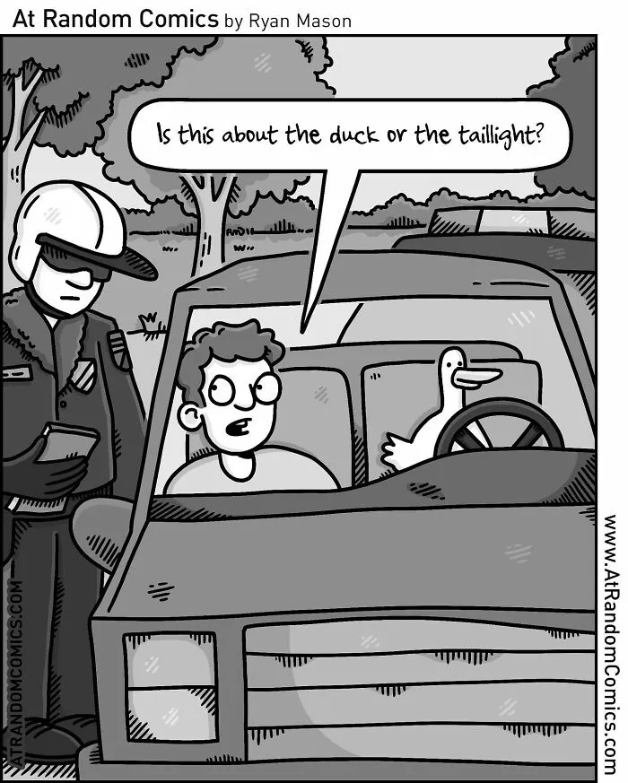 "At Random Comics": 30 Witty Single-Panel Cartoons By This Artist (New Pics)