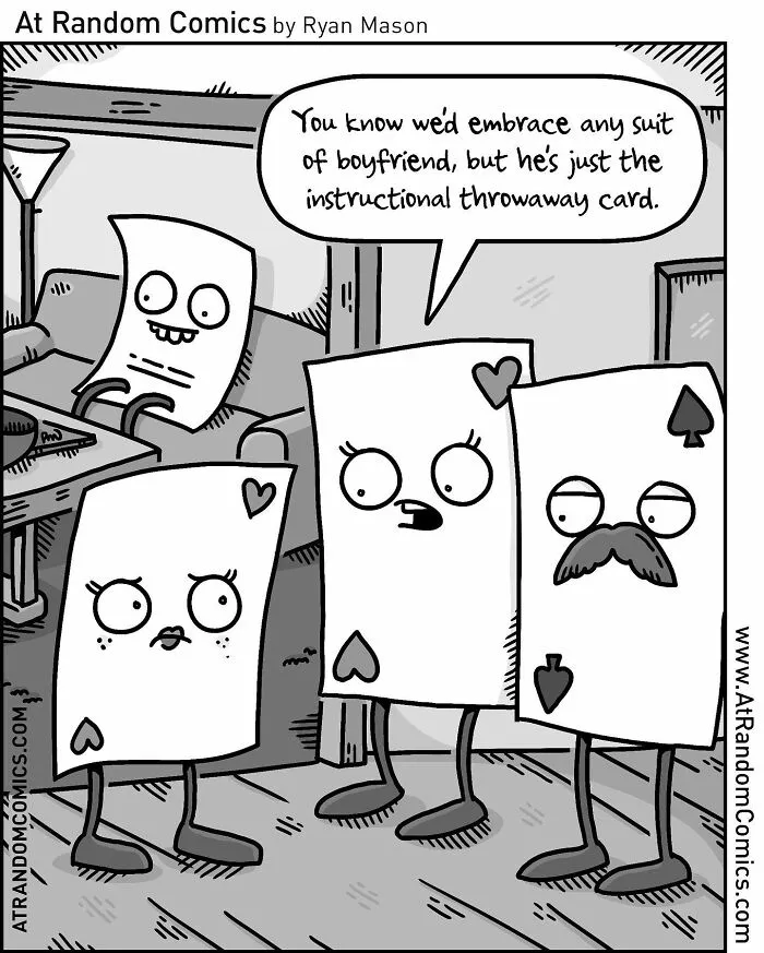 "At Random Comics": 30 Witty Single-Panel Cartoons By This Artist (New Pics)
