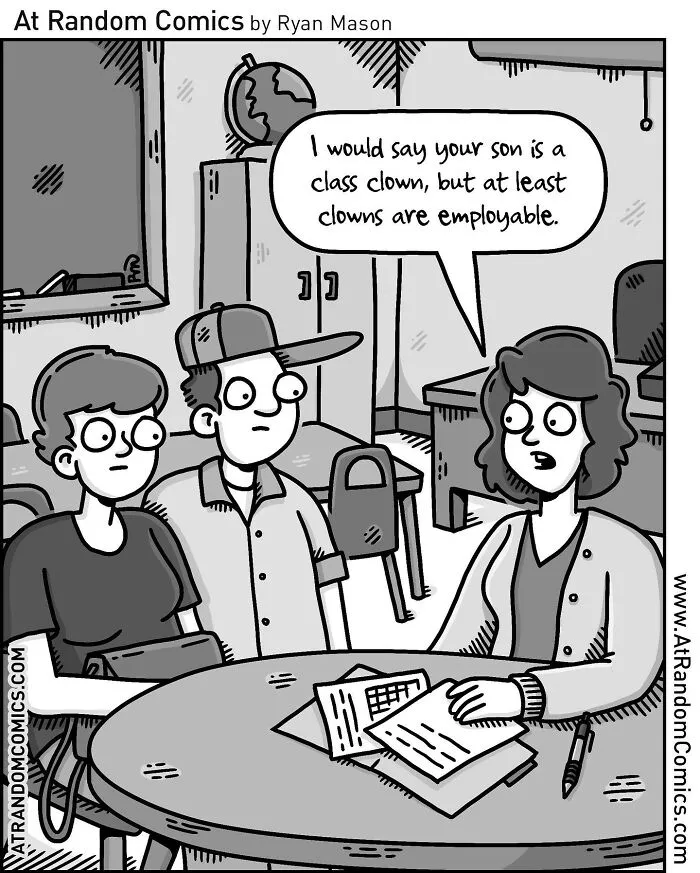 "At Random Comics": 30 Witty Single-Panel Cartoons By This Artist (New Pics)