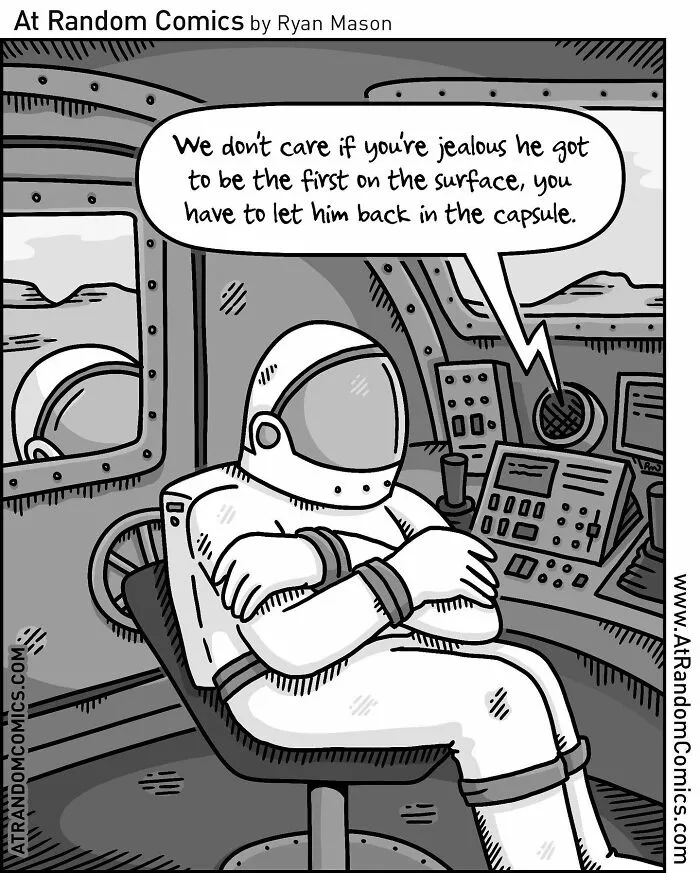 "At Random Comics": 30 Witty Single-Panel Cartoons By This Artist (New Pics)