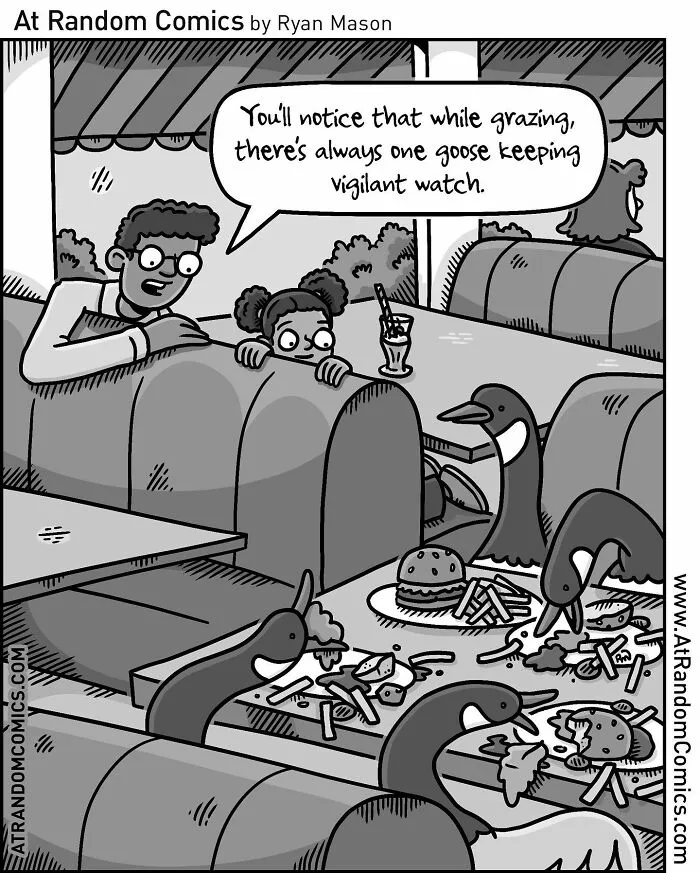 "At Random Comics": 30 Witty Single-Panel Cartoons By This Artist (New Pics)