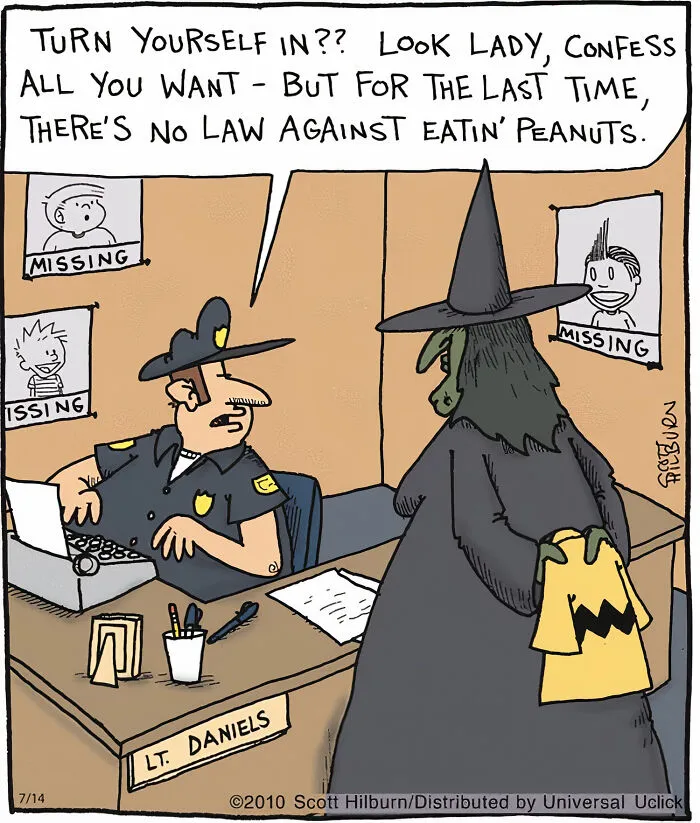 Artist Makes One-Panel Comics Filled With Absurd Situations And Silly Humor (50 Pics)