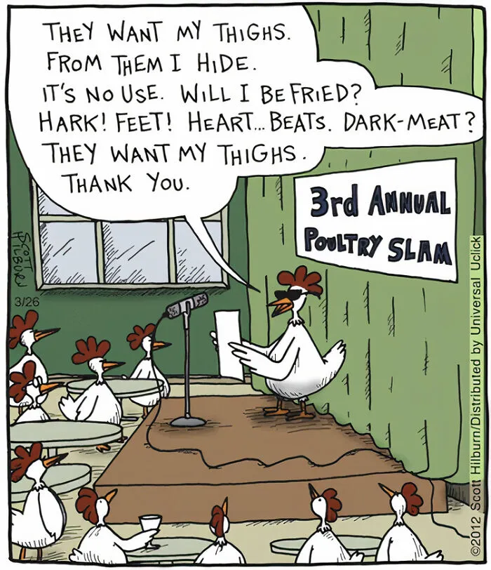 Artist Makes One-Panel Comics Filled With Absurd Situations And Silly Humor (50 Pics)