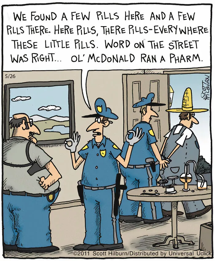 Artist Makes One-Panel Comics Filled With Absurd Situations And Silly Humor (50 Pics)