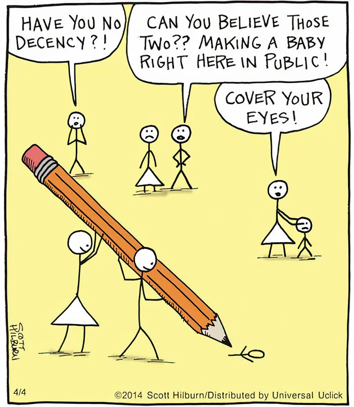 Artist Makes One-Panel Comics Filled With Absurd Situations And Silly Humor (50 Pics)