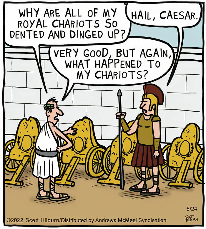 Artist Makes One-Panel Comics Filled With Absurd Situations And Silly Humor (50 Pics)