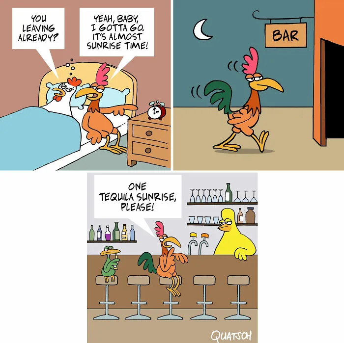 This Comics Artist Illustrates Absurd And Fun Situations (30 New Pics)