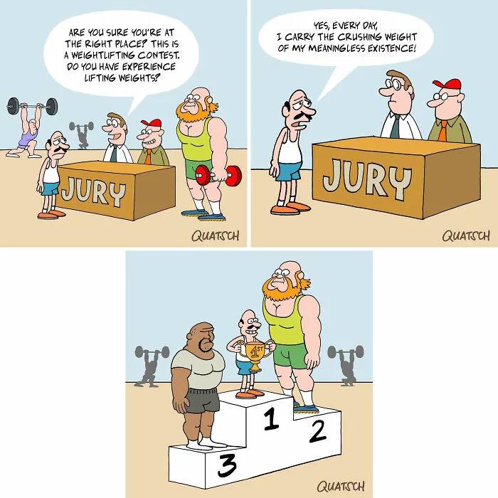 This Comics Artist Illustrates Absurd And Fun Situations (30 New Pics)
