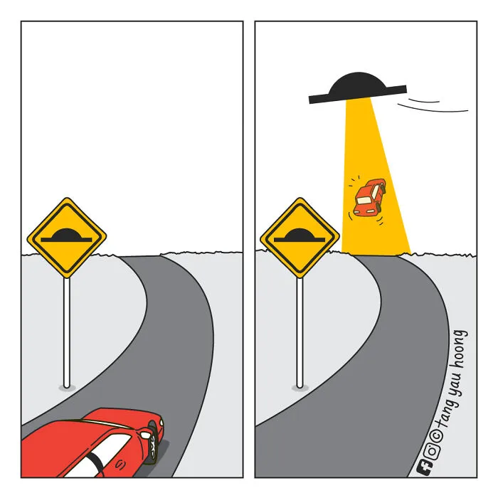 18 Comics With Weird And Unexpected Endings That I Created To Make People Laugh (New Pics)