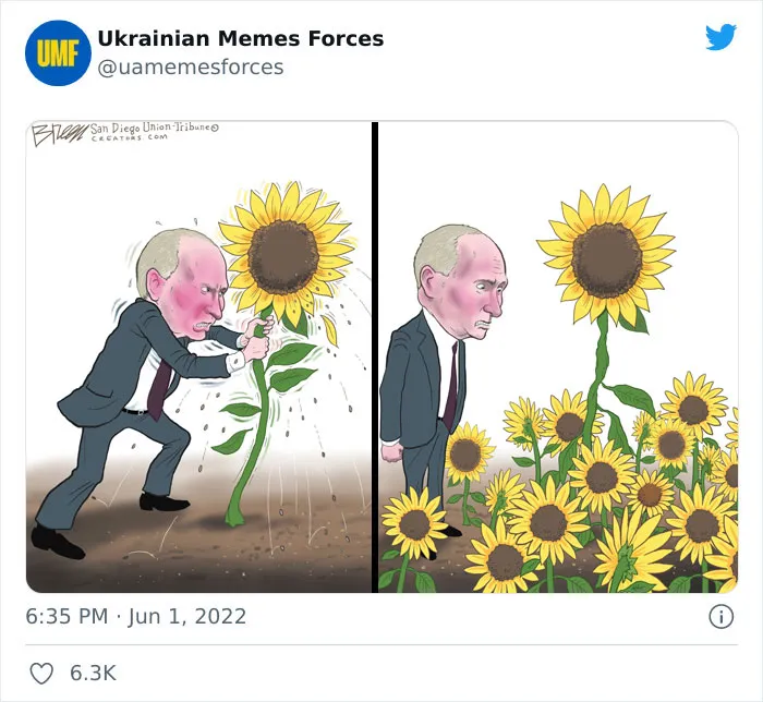 This Twitter Page Is Dedicated To Showing The Truth Of What Is Currently Happening In Ukraine With Memes And Here Are 40 Of The Best Ones