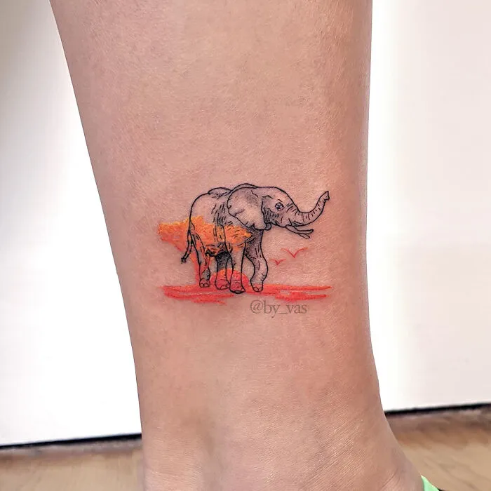 This Artist Creates Tattoos That Are A Combination Of “Where I Want To Be And Where I Actually Am,” And Here Are 20 Of The Best Ones