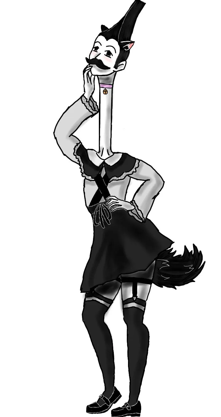 Hey Pandas! Draw Your Most Cursed Looking Oc's And Post Them Here!
