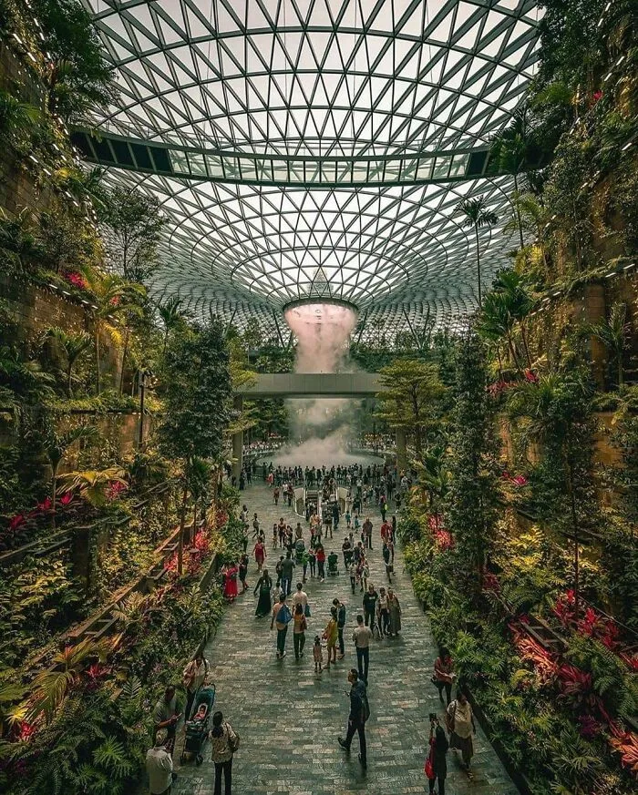 Aeropuerto Jewel Changi en Singapur