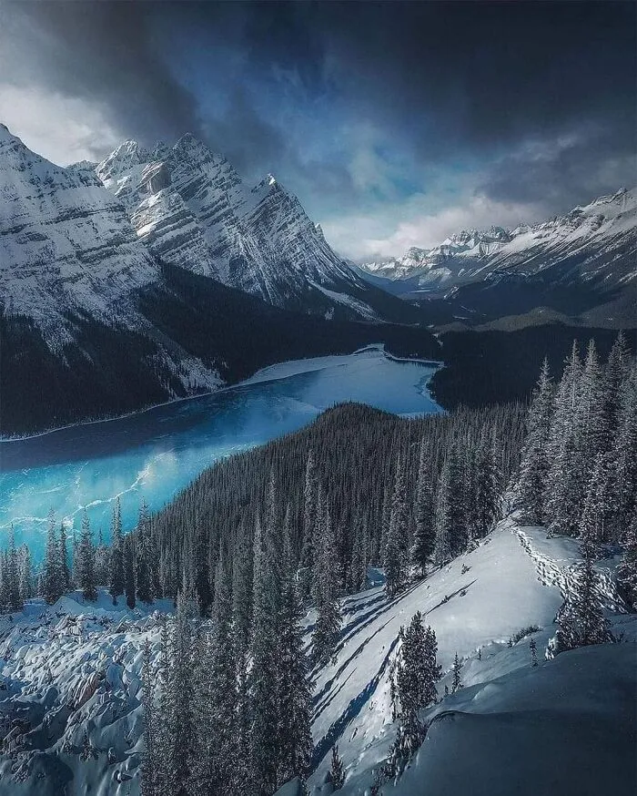 Lago Peyto, Canadá