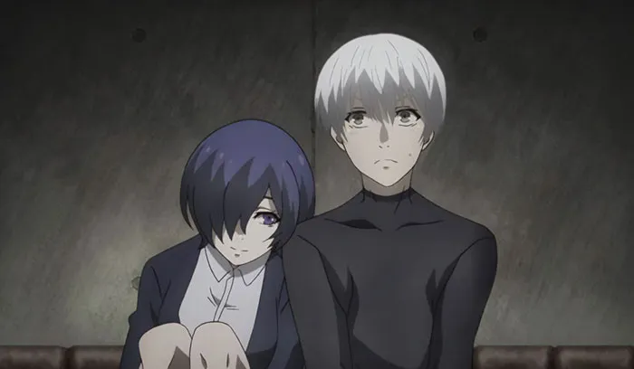 Touka Kirishima & Ken Kaneki (Tokyo Ghoul)