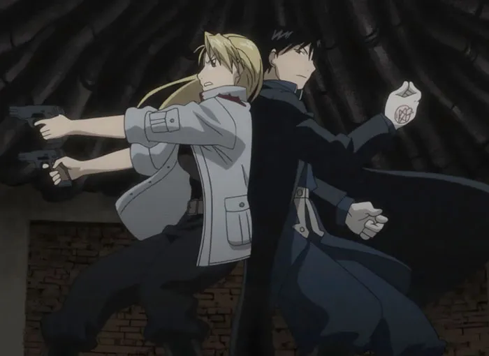 Riza Hawkeye & Roy Mustang (Fullmetal Alchemist)