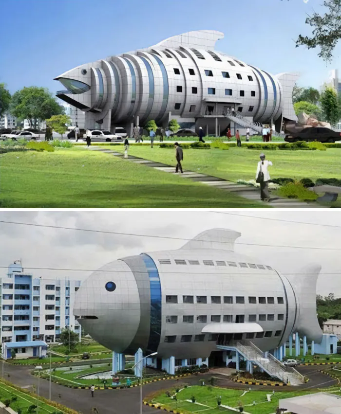 Alguien ha publicado recientemente el edificio de la Junta Nacional de Desarrollo Pesquero en Hyderabad, India