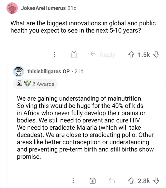 Bill Gates Asks People To Ask Him Anything And They Don't Hold Back, And Here're 29 Of The Most Unexpected Answers