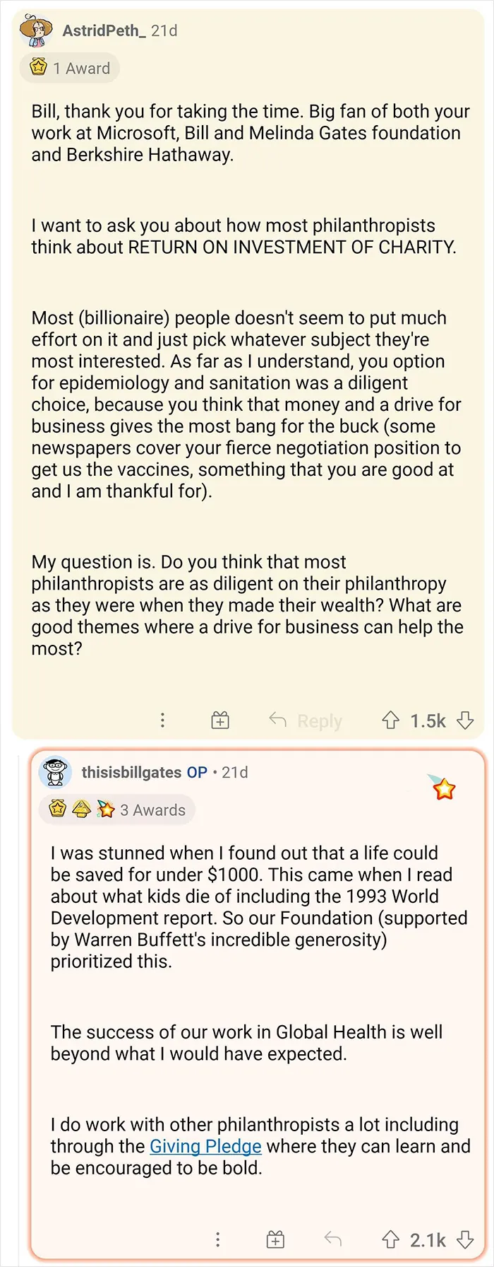 Bill Gates Asks People To Ask Him Anything And They Don't Hold Back, And Here're 29 Of The Most Unexpected Answers