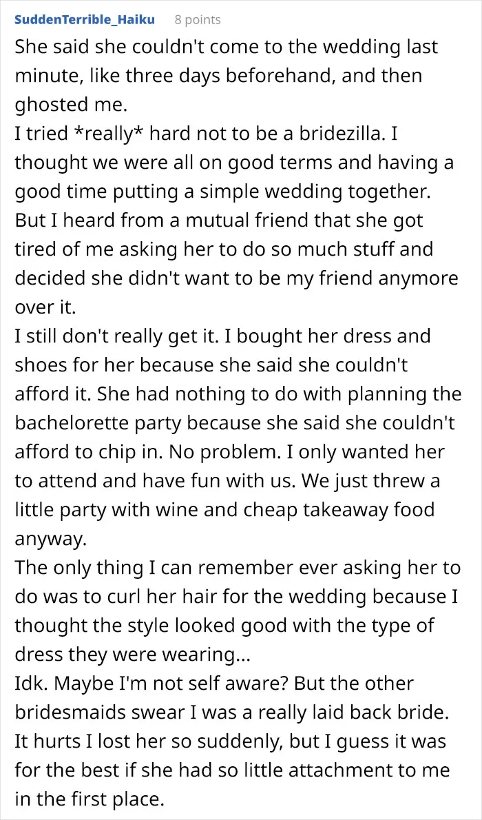 Brides Who Had Horrible Bridesmaids, What Happened?