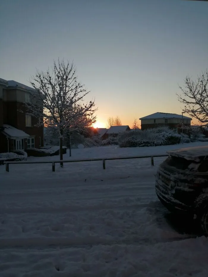 Sunrise On A Winters Morning UK