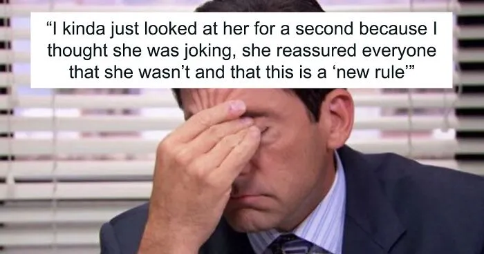 Entitled Boss Gets Slammed Online For Expecting Employees To Not Leave The Building During Lunch Hours