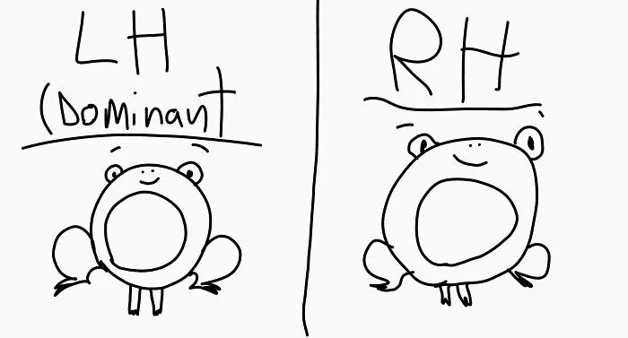 Frogs... Better Than I Expected, But Becoming Ambidextrous Is Still A Distant Dream...