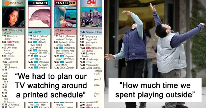 People Remember These 40 Things Being Their Reality When They Were Kids But Children These Days Wouldn't Understand Them