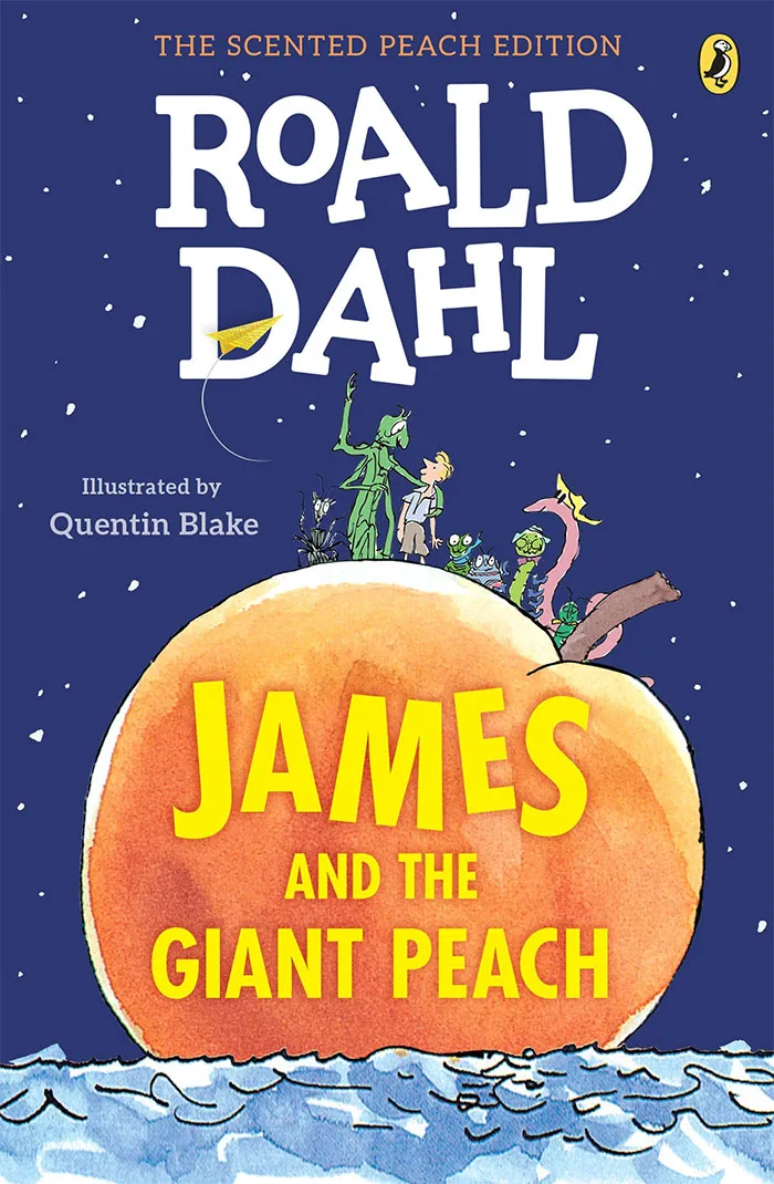 Book cover of James And The Giant Peach by Roald Dahl