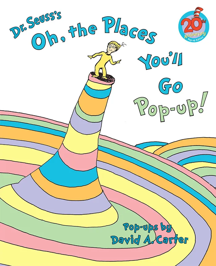 Book cover of Oh, the Places You’ll Go by Dr. Seuss