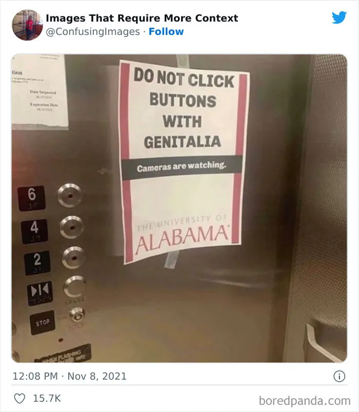 30 Funny And Confusing Pics Posted By The “Images That Require More Context” Twitter Page (New Pics)
