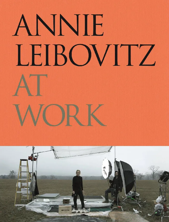 Book cover for "Annie Leibovitz At Work"