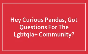 Hey Curious Pandas, Got Questions For The Lgbtqia+ Community? (Closed)