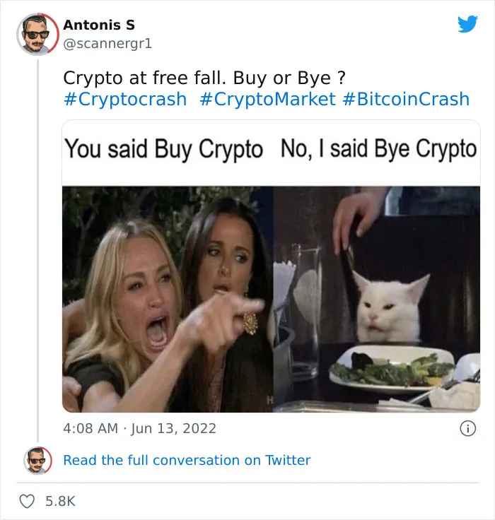 Folks Are Cracking Up At These 30 Memes About The Crypto Currency Crash, Exemplifying Just How Sad It Is
