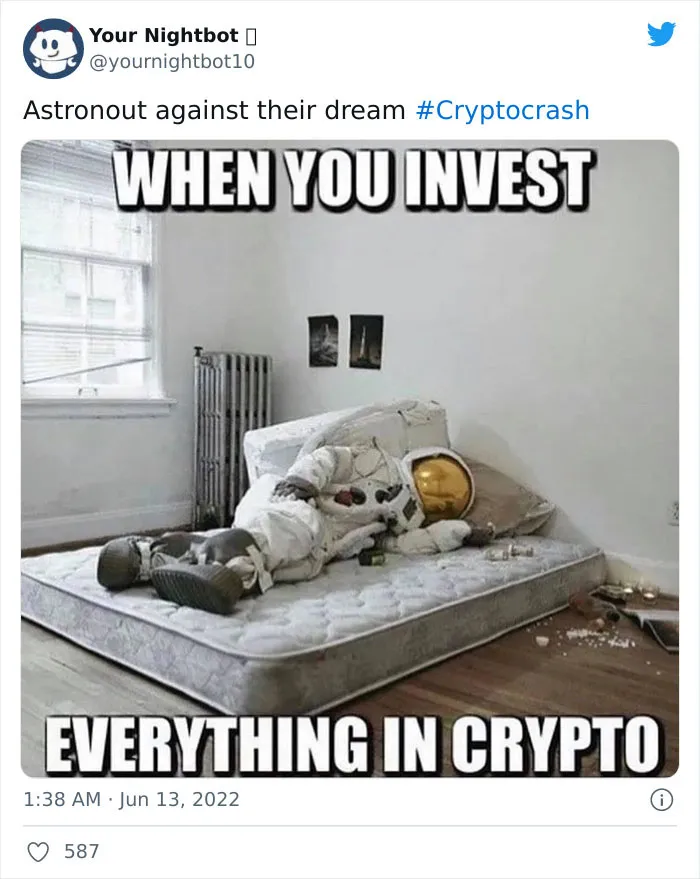 Folks Are Cracking Up At These 30 Memes About The Crypto Currency Crash, Exemplifying Just How Sad It Is