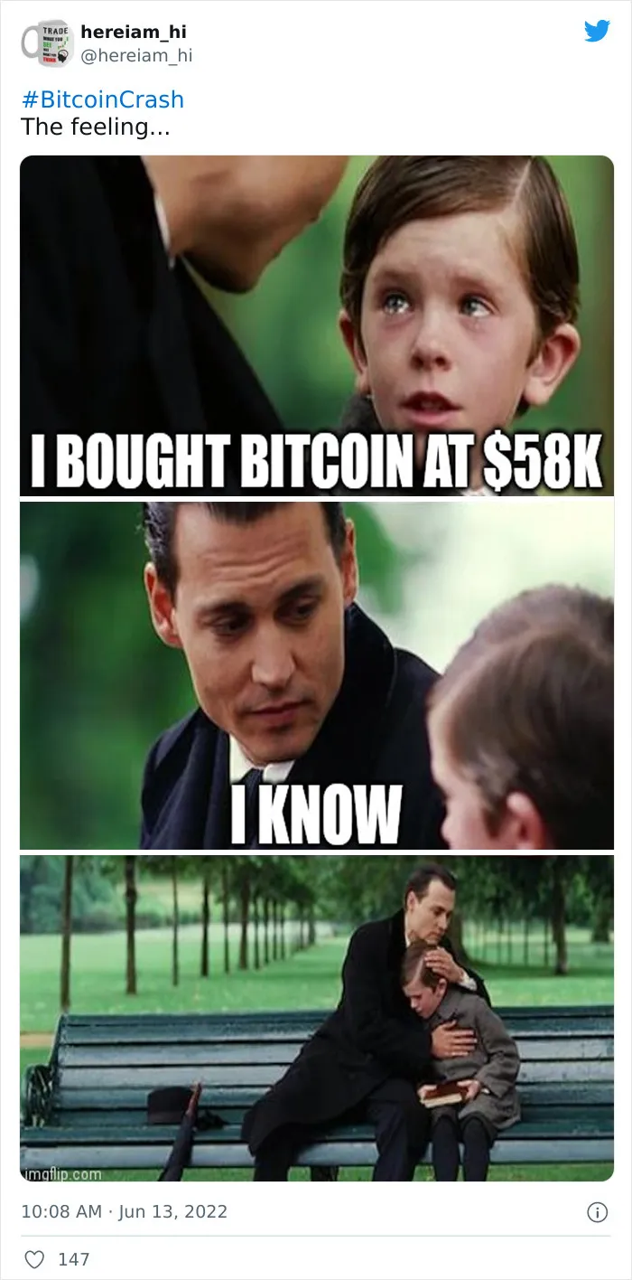 Folks Are Cracking Up At These 30 Memes About The Crypto Currency Crash, Exemplifying Just How Sad It Is