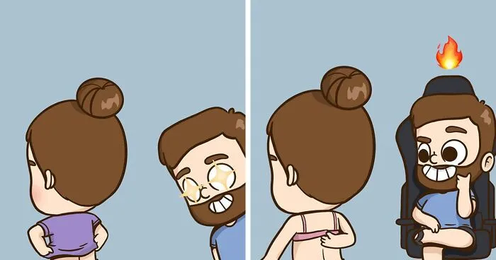 This Couple Illustrates Their Ups And Downs In Sweet And Relatable Comics (30 Pics)