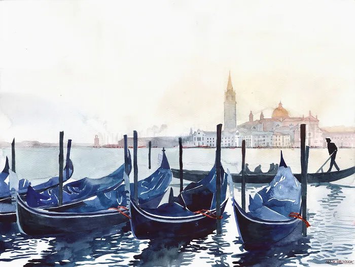My 21 Watercolor Paintings Of Venice That Show The Beauty Of This City