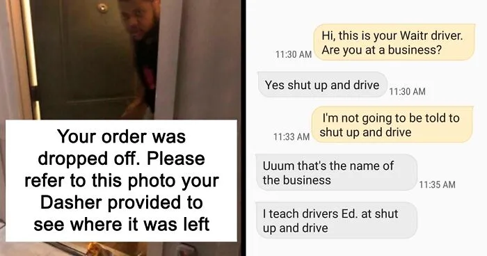 50 Wild And Unexpected Pictures From The Lives Of Delivery Drivers