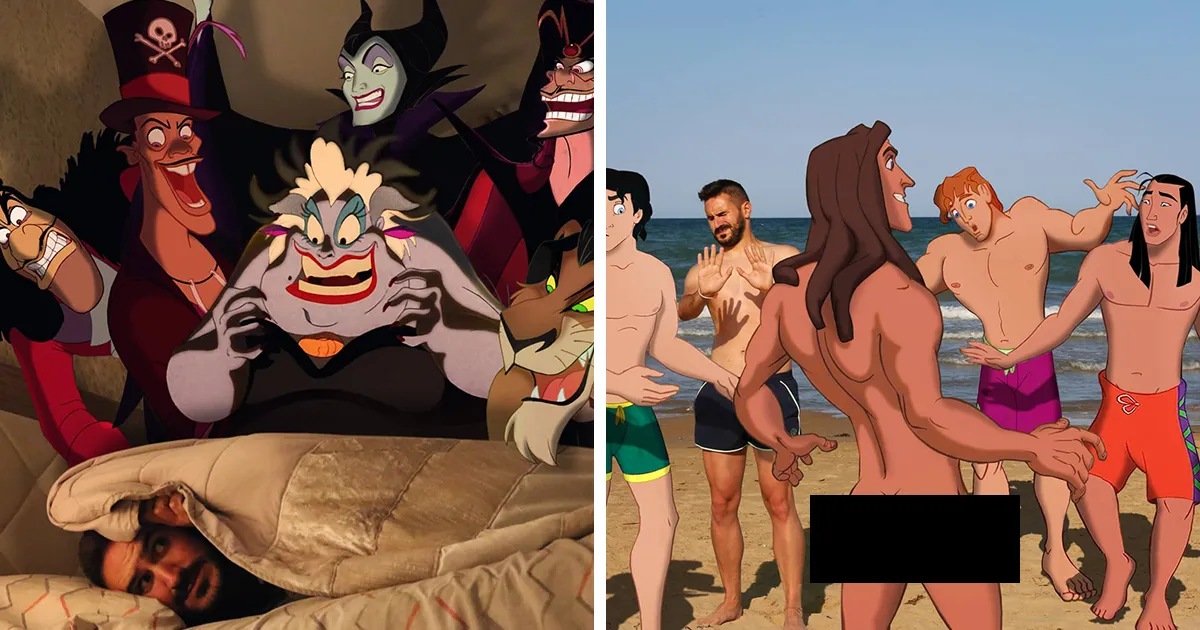 Este profesor sigue colocando personajes de Disney en su vida y los resultados son cautivadores (29 nuevas fotos)