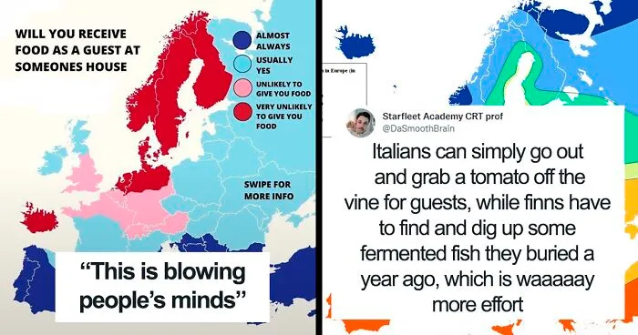 "This Is Blowing People’s Minds": Amateur Historian Explains Why Some European Countries Probably Won't Feed You In Their Home