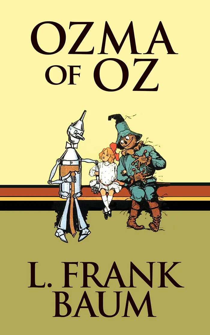 Ozma Of Oz By L. Frank Baum book cover