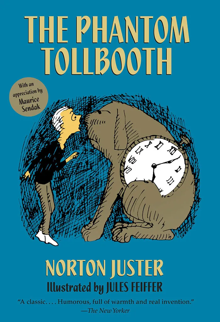 The Phantom Tollbooth By Norton Juster book cover