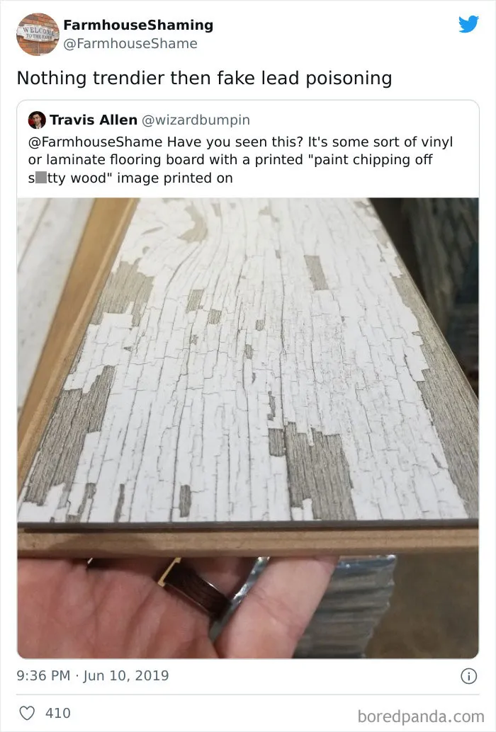 This Twitter Account Is Shaming Homes That Try Too Hard To Come Off As Chic Farmhouses, Here Are 40 Of Its Funniest Pics