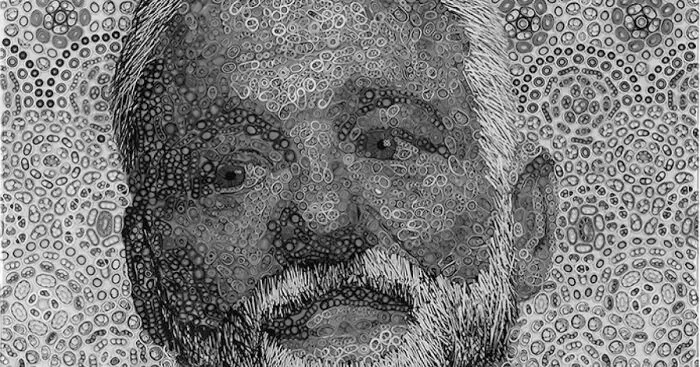 I Made Portraits Entirely Out Of Tape (4 Pics)