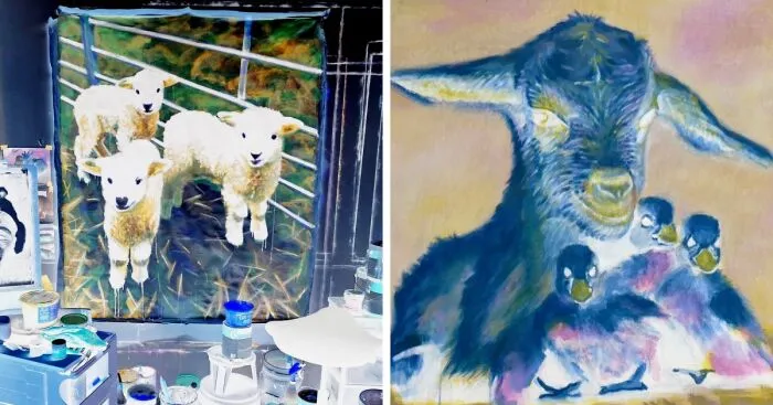 I Made Some Art Of Sheep (17 Pics)