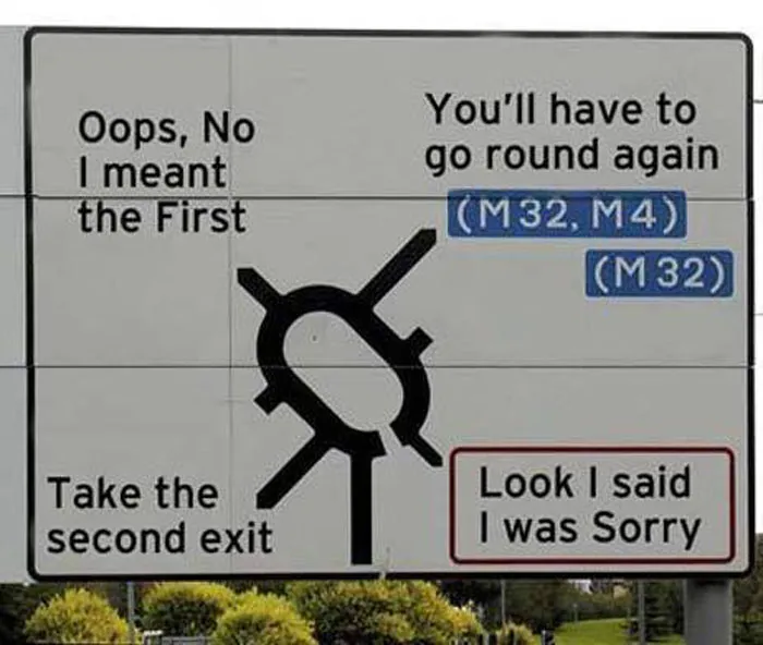 Facebook Page Shares 50 Pictures Who Are Winning The Funny Sign Game